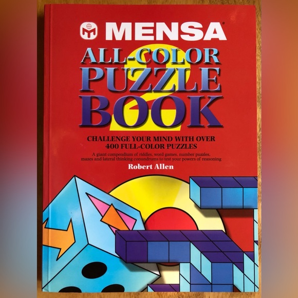 3 Mensa Puzzle Books - Picture 8 of 10